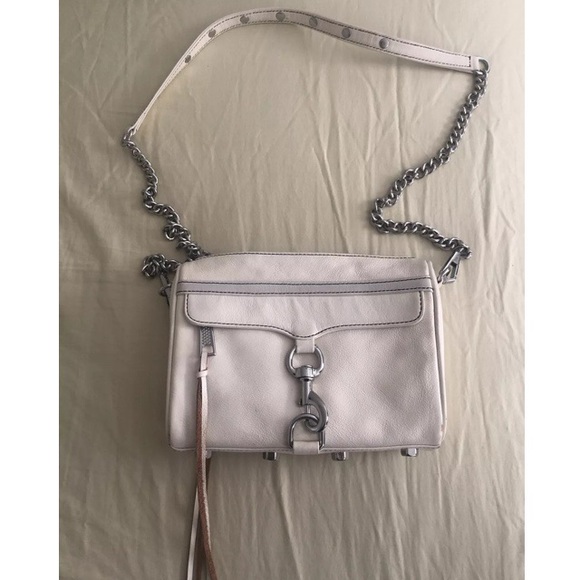 Rebecca Minkoff Mini Mac Antique White Purse - Picture 2 of 13